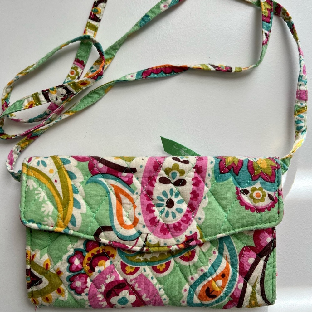 Vera Bradley crossbody wallet